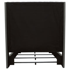 Camille Upholstered Queen Panel Bed Grey