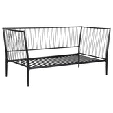 Best Furniture Outlet - Coaster - Richland Metal Twin Daybed Bed Frame Matte Black - 301057