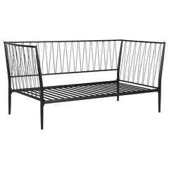 Best Furniture Outlet - Coaster - Richland Metal Twin Daybed Bed Frame Matte Black - 301057