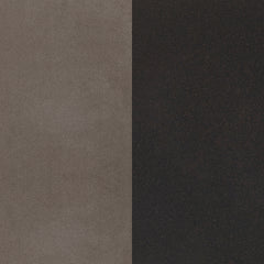 Livingston Microfiber Upholstered Bench Brown and Bronze