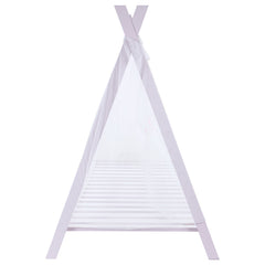 Fultonville Metal Twin Tent Bed Pink