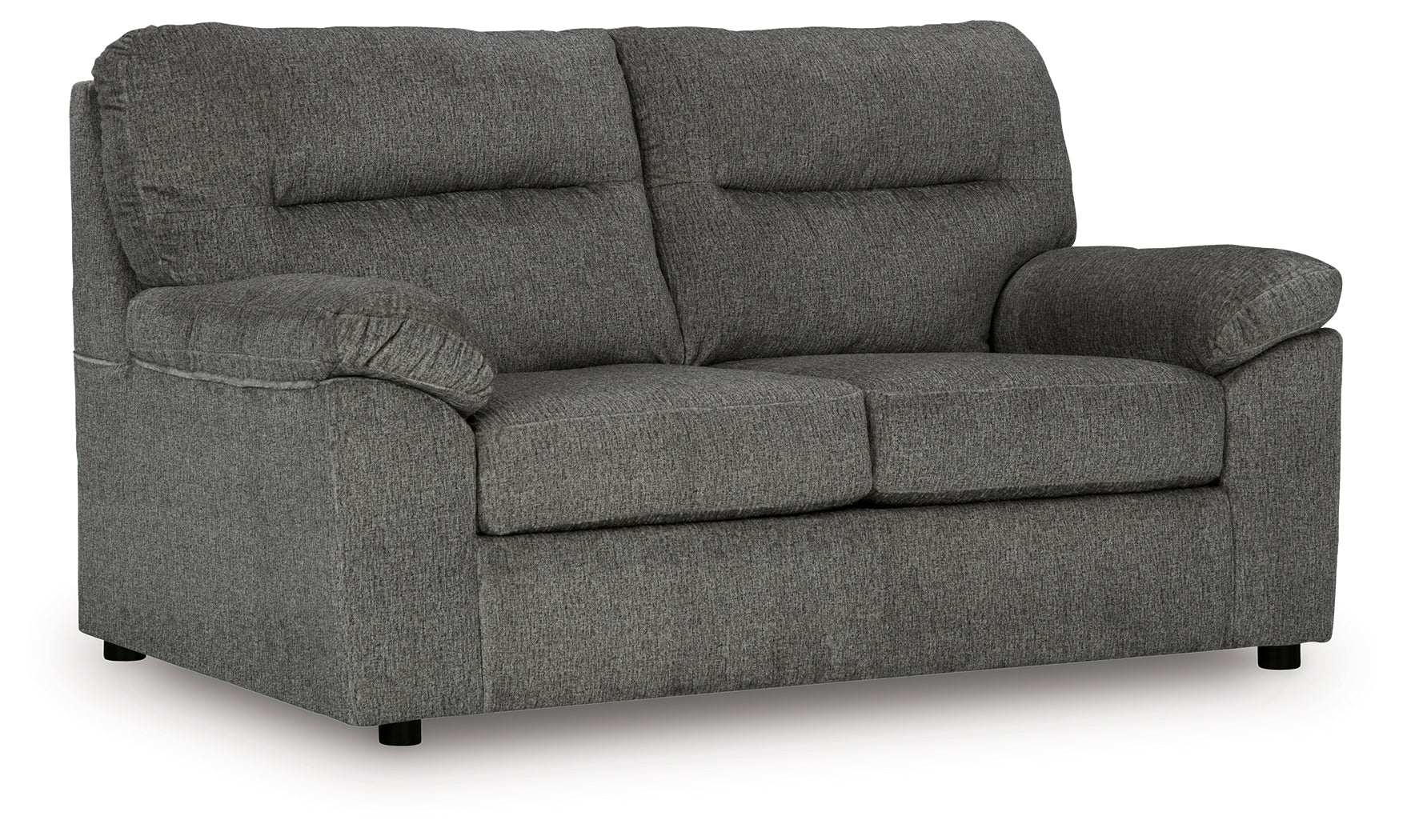 Best Furniture Outlet - Ashley Furniture - Bindura Living Room - Loveseat / Mineral - 3030535