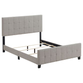 Best Furniture Outlet - Coaster - Fairfield Upholstered Eastern King Panel Bed Beige - 305952KE