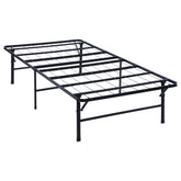 Best Furniture Outlet - Coaster - Mabel Metal Twin Extra Long Support Platform Bed Black - 305957TL