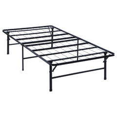 Best Furniture Outlet - Coaster - Mabel Metal Twin Extra Long Support Platform Bed Black - 305957TL