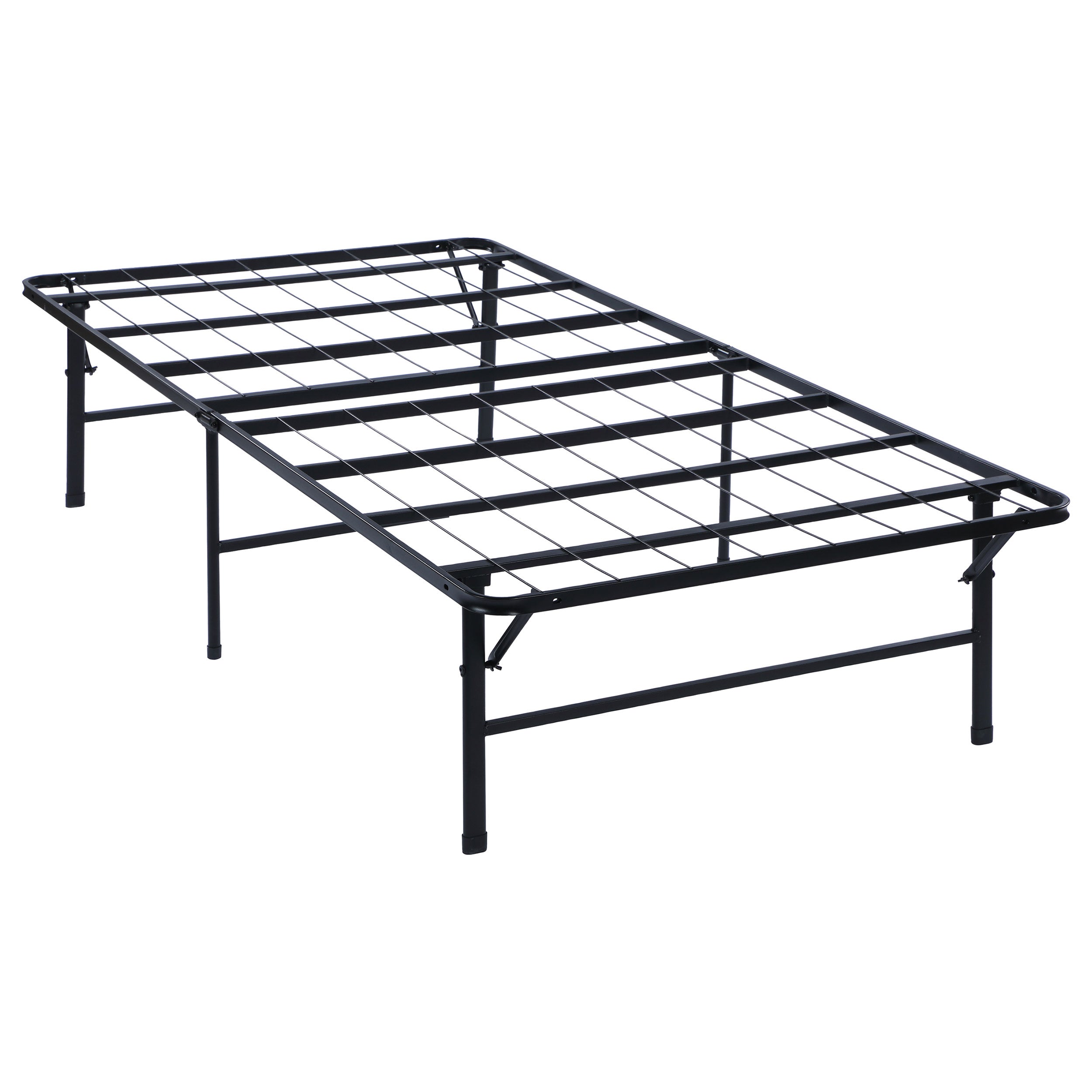 Best Furniture Outlet - Coaster - Mabel Metal Twin Mattress Support Platform Bed Black - 305957T