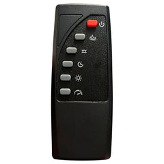 Tisdall Upholstered Eastern King Flame Visualizer Bed Cream