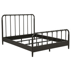 Best Furniture Outlet - Coaster - Rocco All Wood Water Pipe Open Frame Queen Bed Dark Bronze - 310035Q