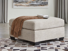 Best Furniture Outlet - Ashley Furniture - Mahoney Living Room - Oversized Accent Ottoman / Pebble - 3100408