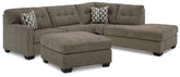 Best Furniture Outlet - Ashley Furniture - Mahoney 2-Piece Sleeper Sectional and Ottoman - 2-Piece Sleeper Sectional and Ottoman - 31005U4