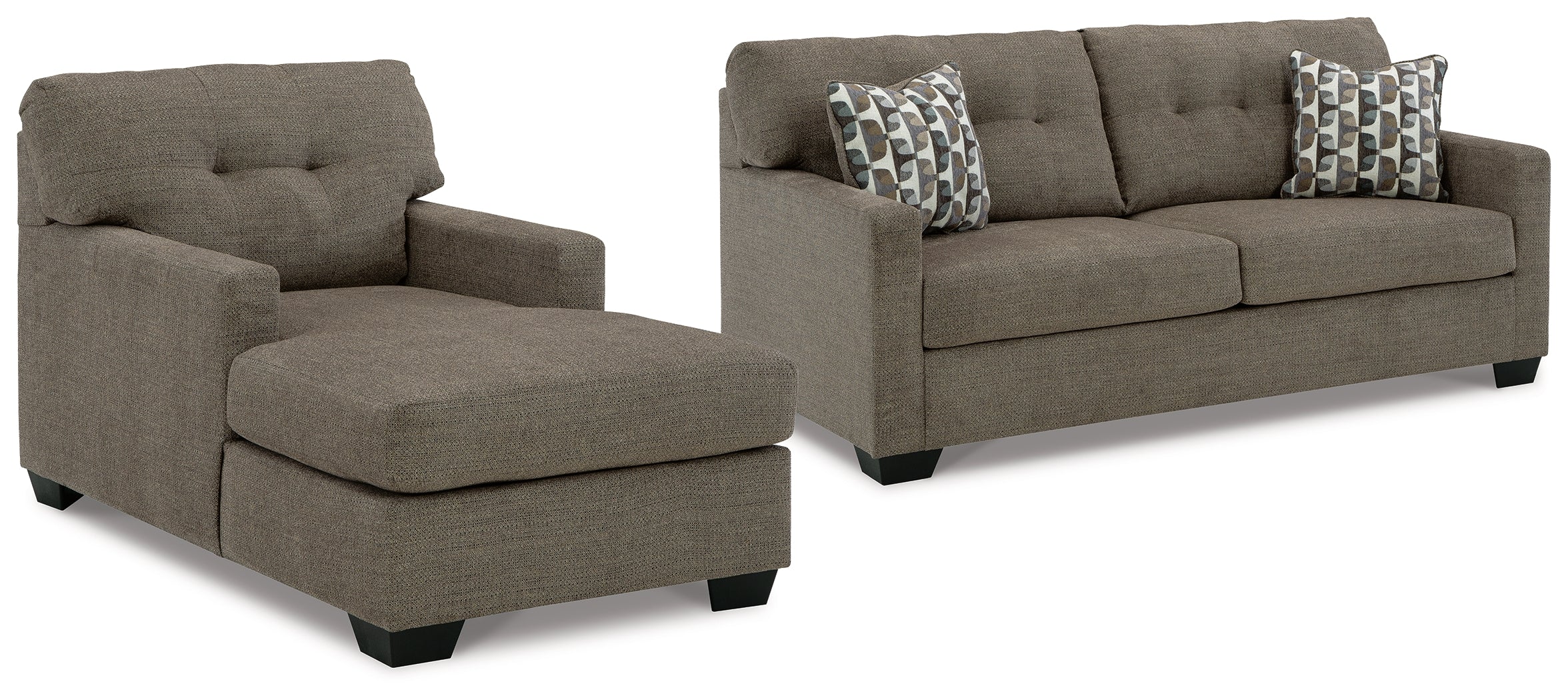 Best Furniture Outlet - Ashley Furniture - Mahoney Sofa and Chaise - Sofa and Chaise - 31005U2