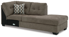 Mahoney 2-Piece Sleeper Sectional and Ottoman