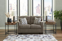 Best Furniture Outlet - Ashley Furniture - Mahoney Living Room - Loveseat / Chocolate - 3100535