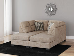 Best Furniture Outlet - Ashley Furniture - Olten Sectional - LAF 2-Piece Sectional with Chaise / Mocha - 31304S2