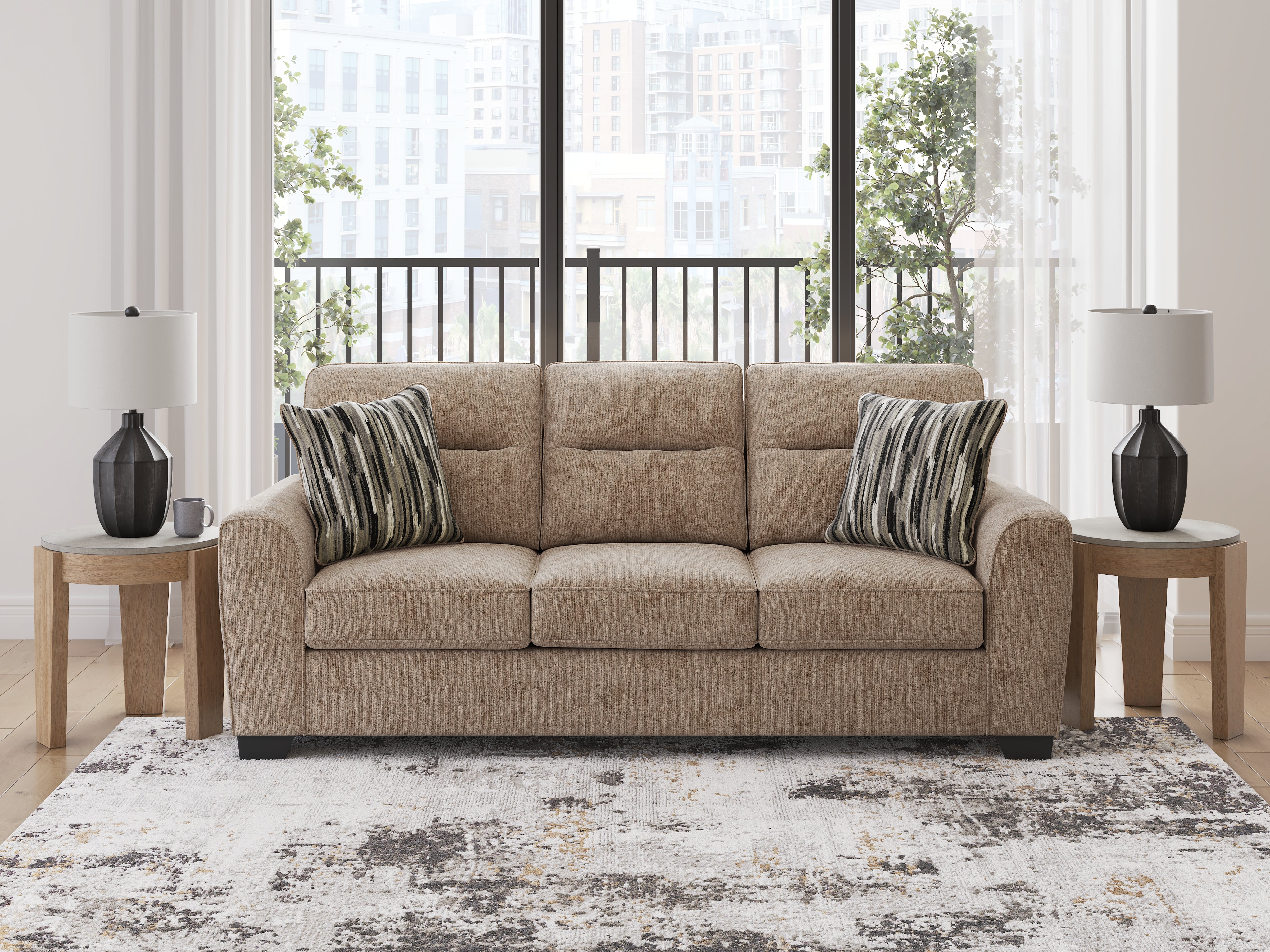 Best Furniture Outlet - Ashley Furniture - Olten Living Room - Sofa / Mocha - 3130438