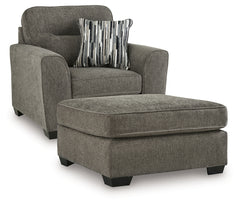 Best Furniture Outlet - Ashley Furniture - Olten Oversized Chair and Accent Ottoman - Oversized Chair and Accent Ottoman - 31305U2