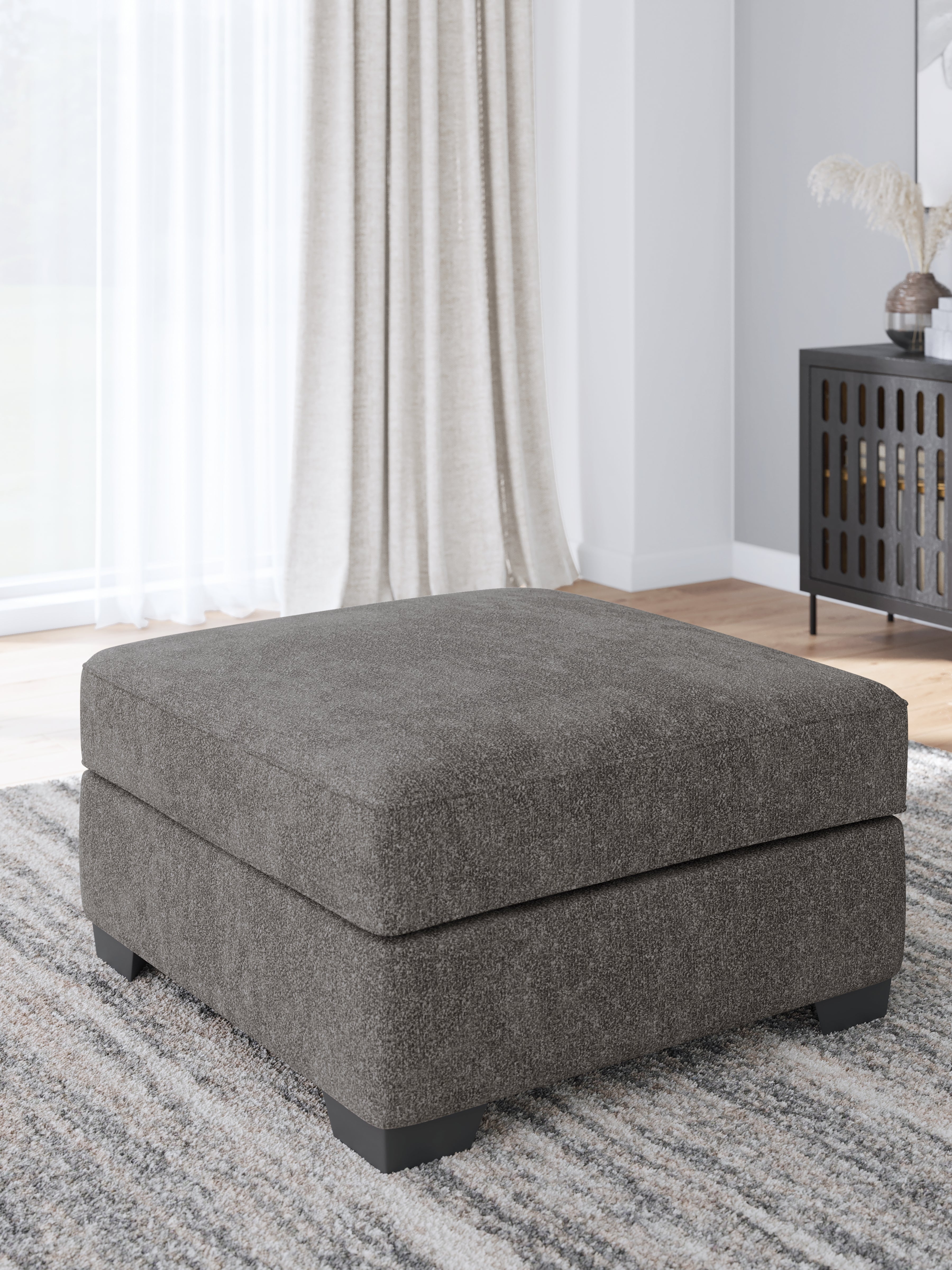 Best Furniture Outlet - Ashley Furniture - Olten Living Room - Oversized Accent Ottoman / Graphite - 3130508