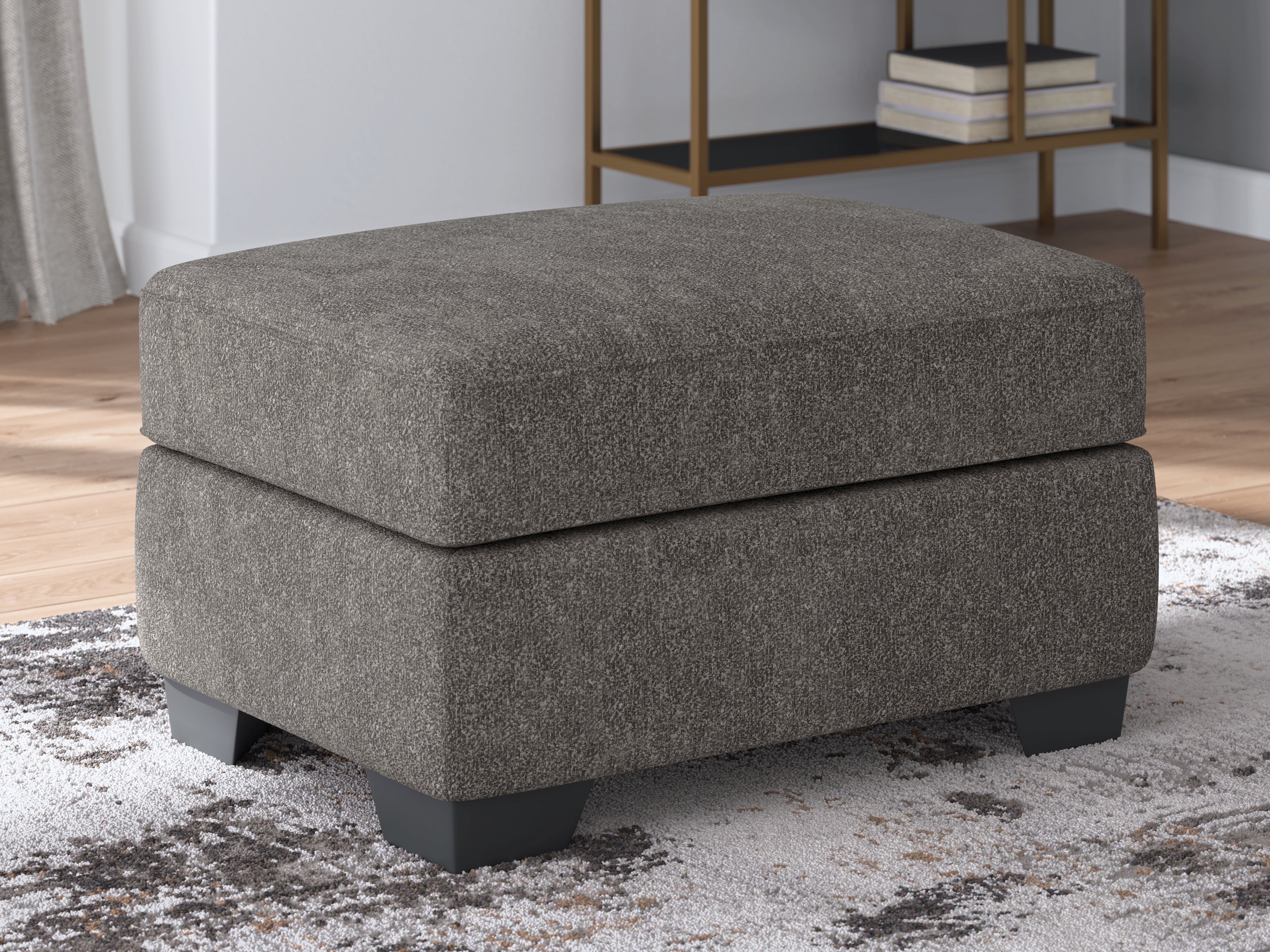 Best Furniture Outlet - Ashley Furniture - Olten Living Room - Ottoman / Graphite - 3130514