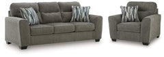 Best Furniture Outlet - Ashley Furniture - Olten Sofa and Oversized Chair - Sofa and Oversized Chair - 31305U4