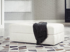 Best Furniture Outlet - Ashley Furniture - Karinne Living Room - Oversized Accent Ottoman / Linen - 3140308