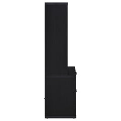 Westpark 3-piece Full Bedroom Set Bookcase Headboard Black