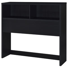 Westpark 49-inch Full Bookcase Headboard Black