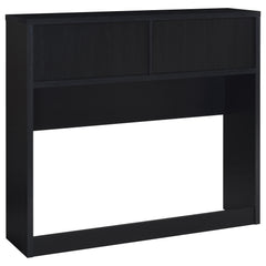 Westpark 49-inch Full Bookcase Headboard Black