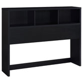 Best Furniture Outlet - Coaster - Westpark 49-inch Queen Bookcase Headboard Black - 315851Q