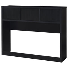 Westpark 49-inch Queen Bookcase Headboard Black