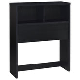 Best Furniture Outlet - Coaster - Westpark 49-inch Twin Bookcase Headboard Black - 315851T