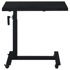 Westpark Height Adjustable Mobile Bedroom C-Table Black