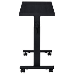 Westpark Height Adjustable Mobile Bedroom C-Table Black