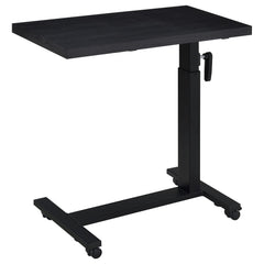 Westpark Height Adjustable Mobile Bedroom C-Table Black