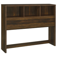 Best Furniture Outlet - Coaster - Westpark 49-inch Queen Bookcase Headboard Dark Pine - 315881Q