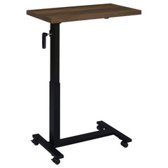 Westpark Height Adjustable Mobile Bedroom C-Table Dark Pine