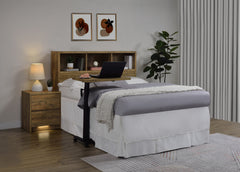Westpark 49-inch Queen Bookcase Headboard Mango