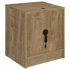 Westpark 2-drawer Nightstand LED Lights and USB Mango