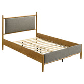 Best Furniture Outlet - Coaster - Mason 46-inch Full Panel Platform Bed Grey and Light Brown - 315914F