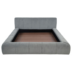Wilshire Upholstered Eastern King Platform Bed Grey