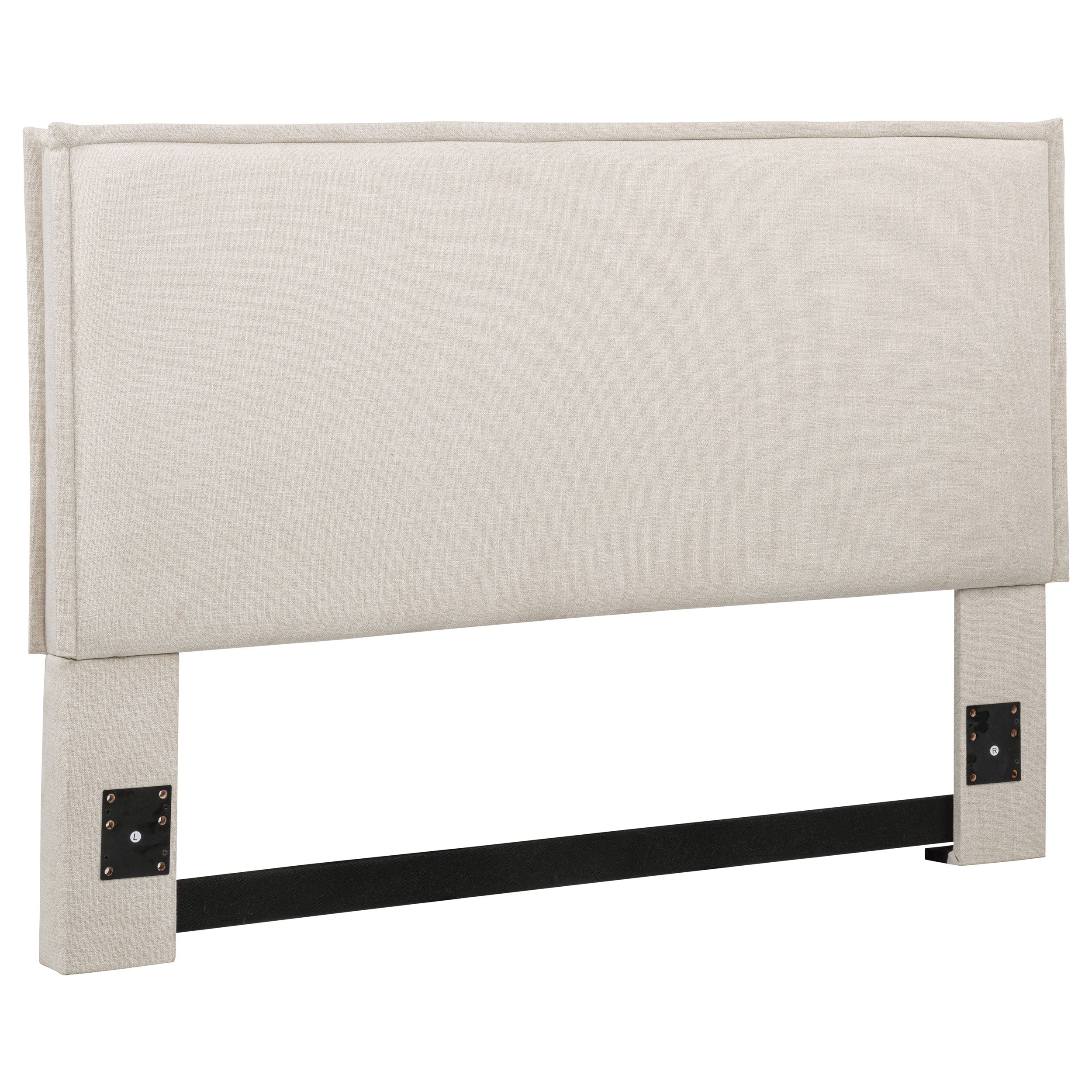 Best Furniture Outlet - Coaster - Izzy Upholstered Queen or Full Panel Headboard Sand - 315985QF