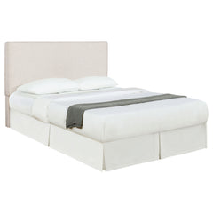 Best Furniture Outlet - Coaster - Kosmo Upholstered Queen or Full Panel Headboard Sand - 315993QF
