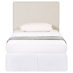 Kosmo Upholstered Twin Panel Headboard Sand
