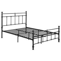 Best Furniture Outlet - Coaster - Novak 48-inch Metal Full Open Frame Bed Matte Black - 316001F