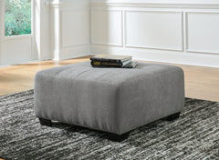 Best Furniture Outlet - Ashley Furniture - Birkdale Court Living Room - Oversized Accent Ottoman / Gray - 3240208