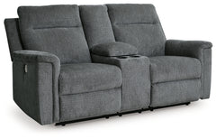 Barnsana Power Reclining Sofa, Loveseat and Recliner