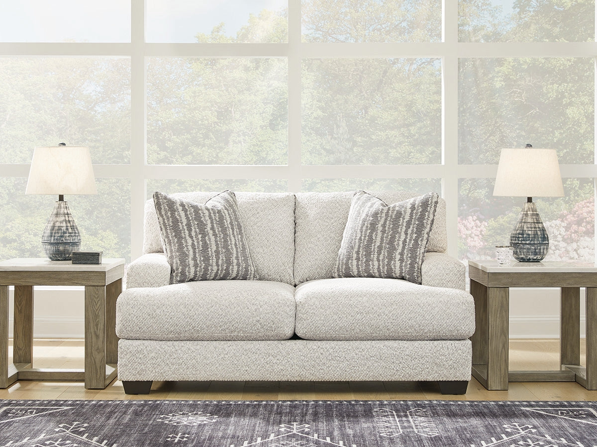 Best Furniture Outlet - Ashley Furniture - Brebryan Living Room - Loveseat / Flannel - 3440135