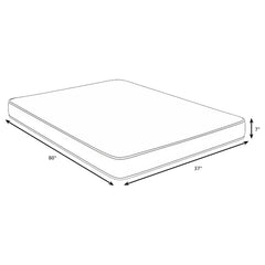 Kenyon 7-inch Twin XL Bamboo Cover Firm Foam Mattress