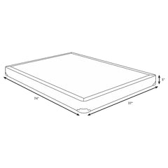 Mercer 5-inch Twin Low Profile Box Spring Foundation