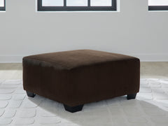 Best Furniture Outlet - Ashley Furniture - Kimlee Living Room - Oversized Accent Ottoman / Chocolate - PC3560308