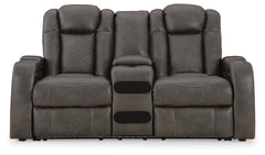 Fyne-Dyme Power Reclining Loveseat and Recliner
